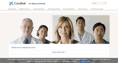 Desktop Screenshot of lacaixa.extranetuniversal.com